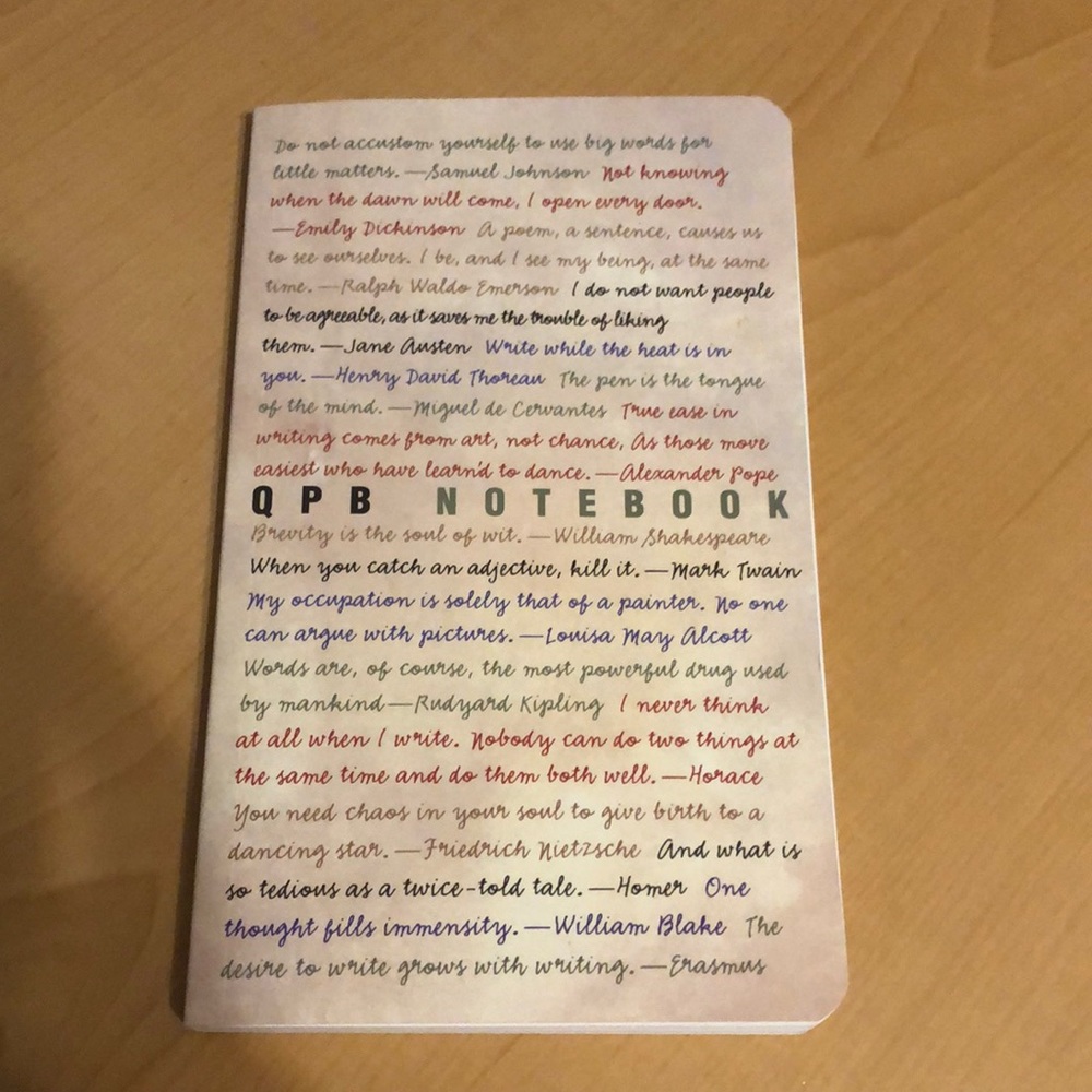 QPB Notebook